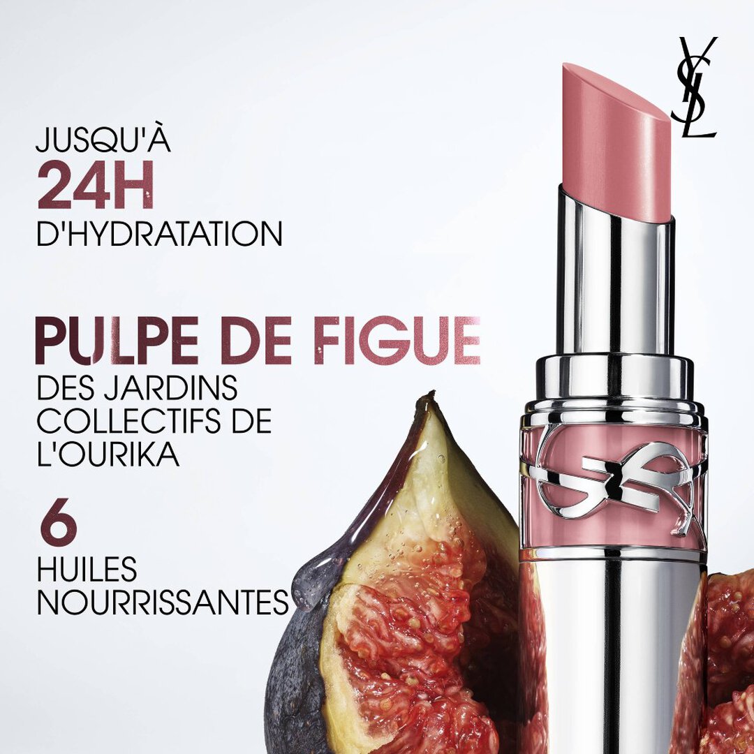 YSL Loveshine High-Shine Caring Lipstick "205 Nude Self"
