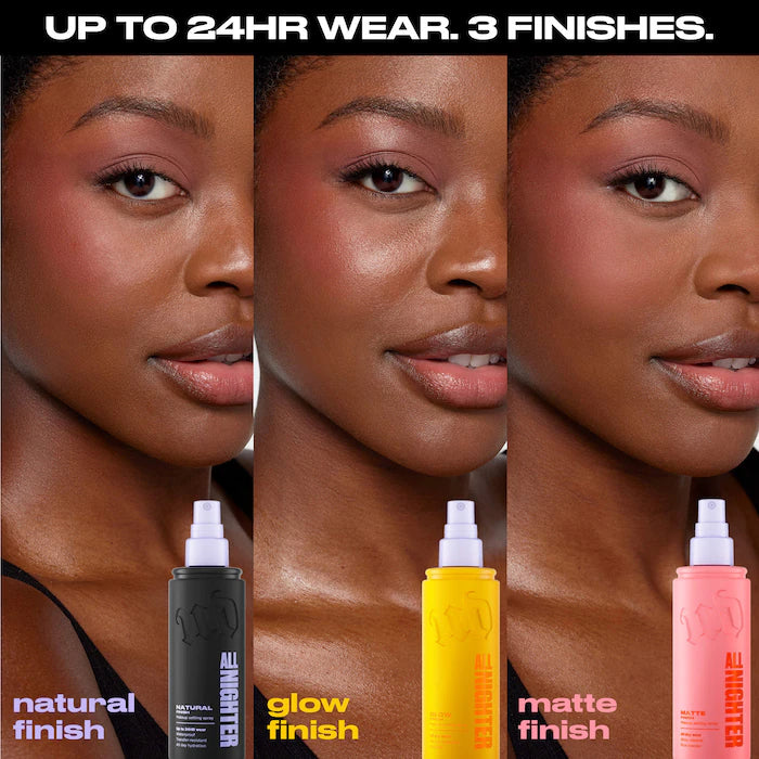 Urban Decay
All Nighter Waterproof Hydrating and Glowy Setting Spray with 24HR Wear - 118ml