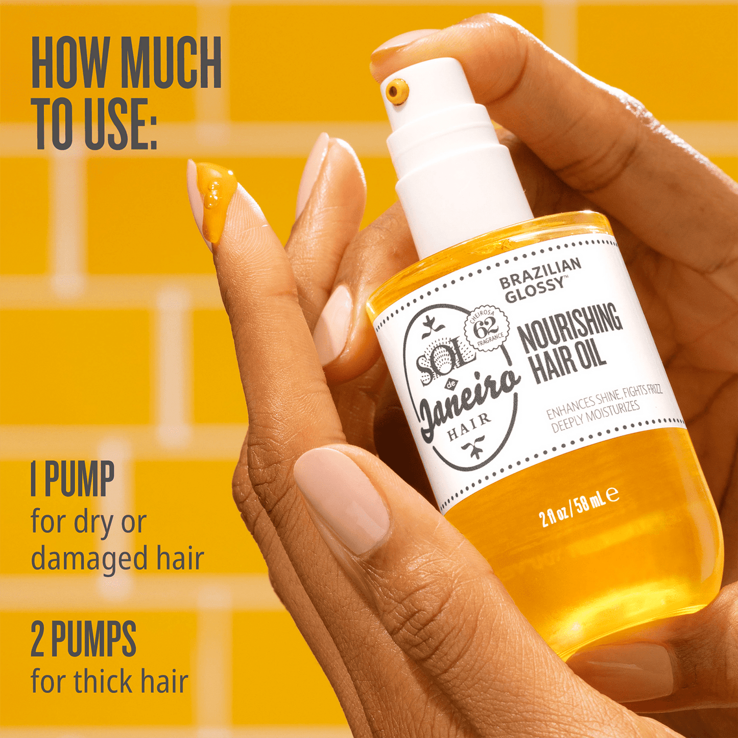 SOL DE JANEIRO
Brazilian Glossy™ - Huile nourissante cheveux anti-frisottis