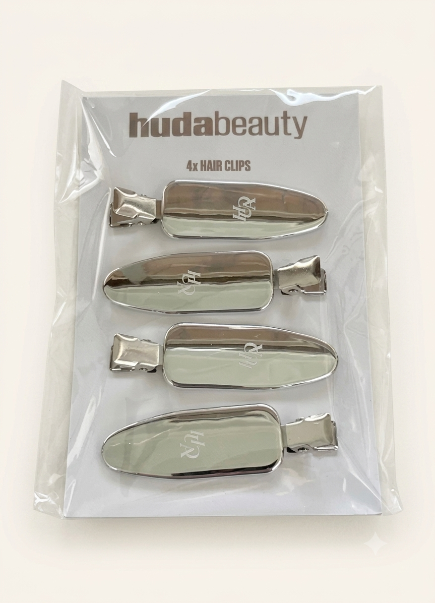 HUDA BEAUTY 4 Hair Clips Set
