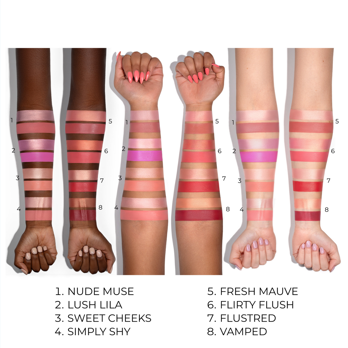 NATASHA DENONA
HY-BLUSH - Duo de blush crème effet nuage "Flirty Flush"
