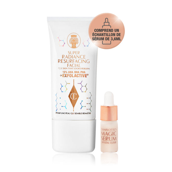 Charlotte Tilbury RADIANCE RESURFACING FACIAL
50ML ACID EXFOLIATOR tropchic