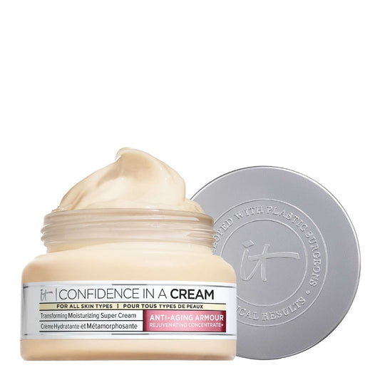 IT COSMETICS
CONFIDENCE IN A CREAM™ SUPERCHARGED
Crème hydratante anti-âge 60ml tropchic