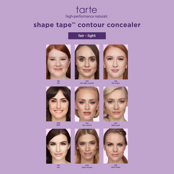 TARTE Shape Tape Contour Concealer Anticernes Matte tropchic