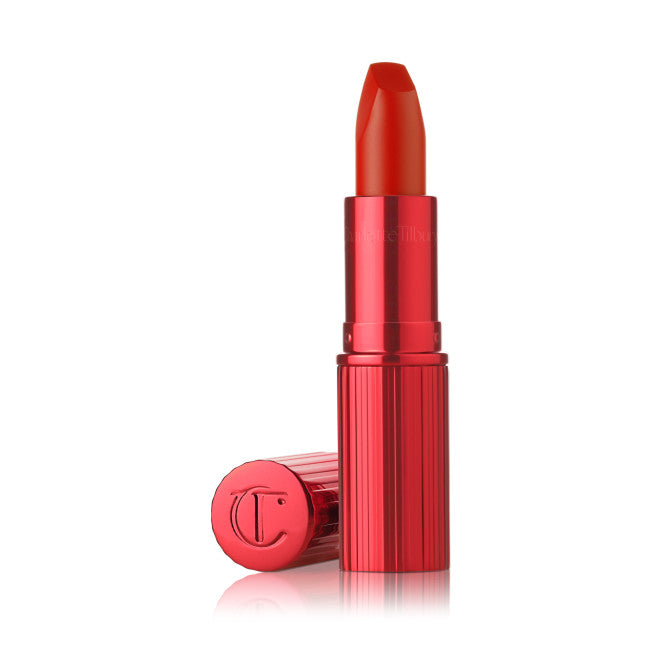 CHARLOTTE TILBURY HOLLYWOOD BEAUTY ICON LIPSTICK
MATTE REVOLUTION - FAME FLAME tropchic