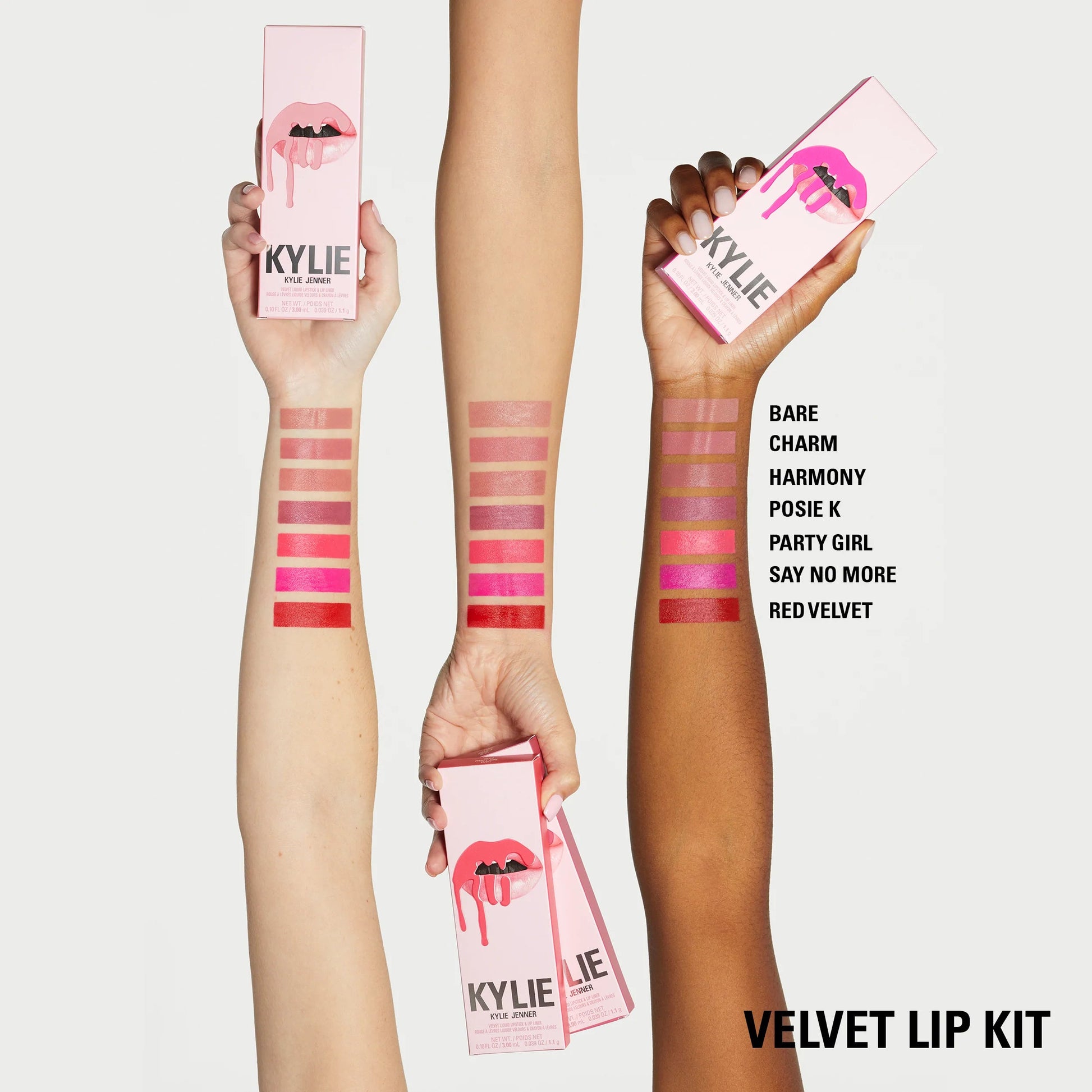 Kylie velvet lip kit "Posie K" tropchic