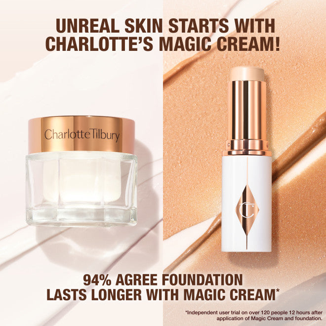 UNREAL SKIN SHEER GLOW TINT HYDRATING FOUNDATION STICK - Charlotte Tilbury tropchic