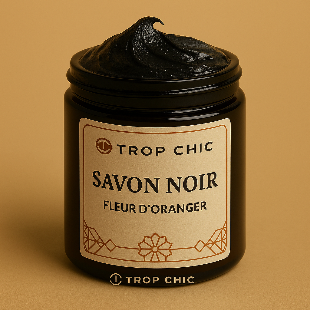 Savon Noir Traditionnel beldi au Parfum de Fleur d’Oranger