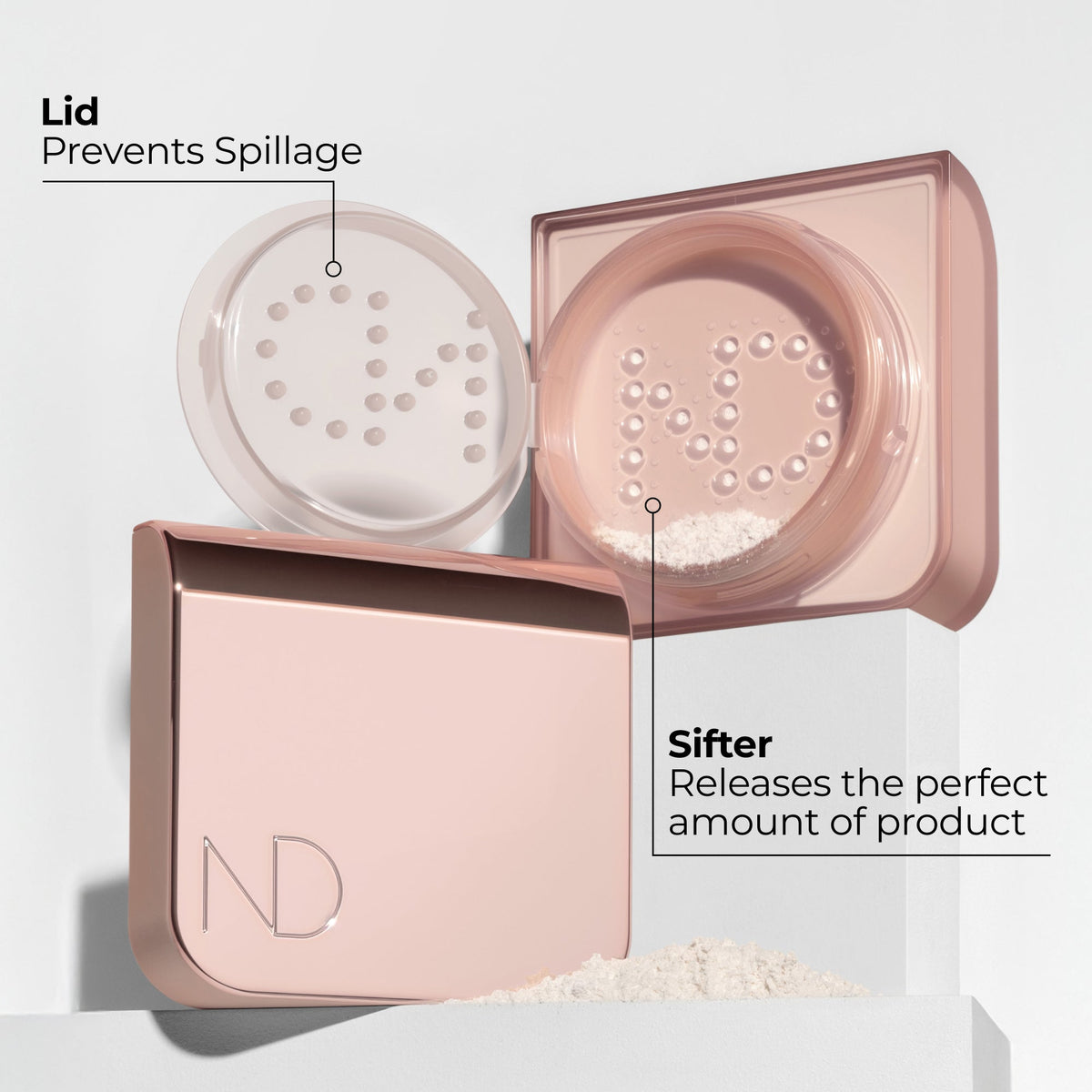 NATASHA DENONA HY-GLAM™ Setting Powder - Poudre translucide