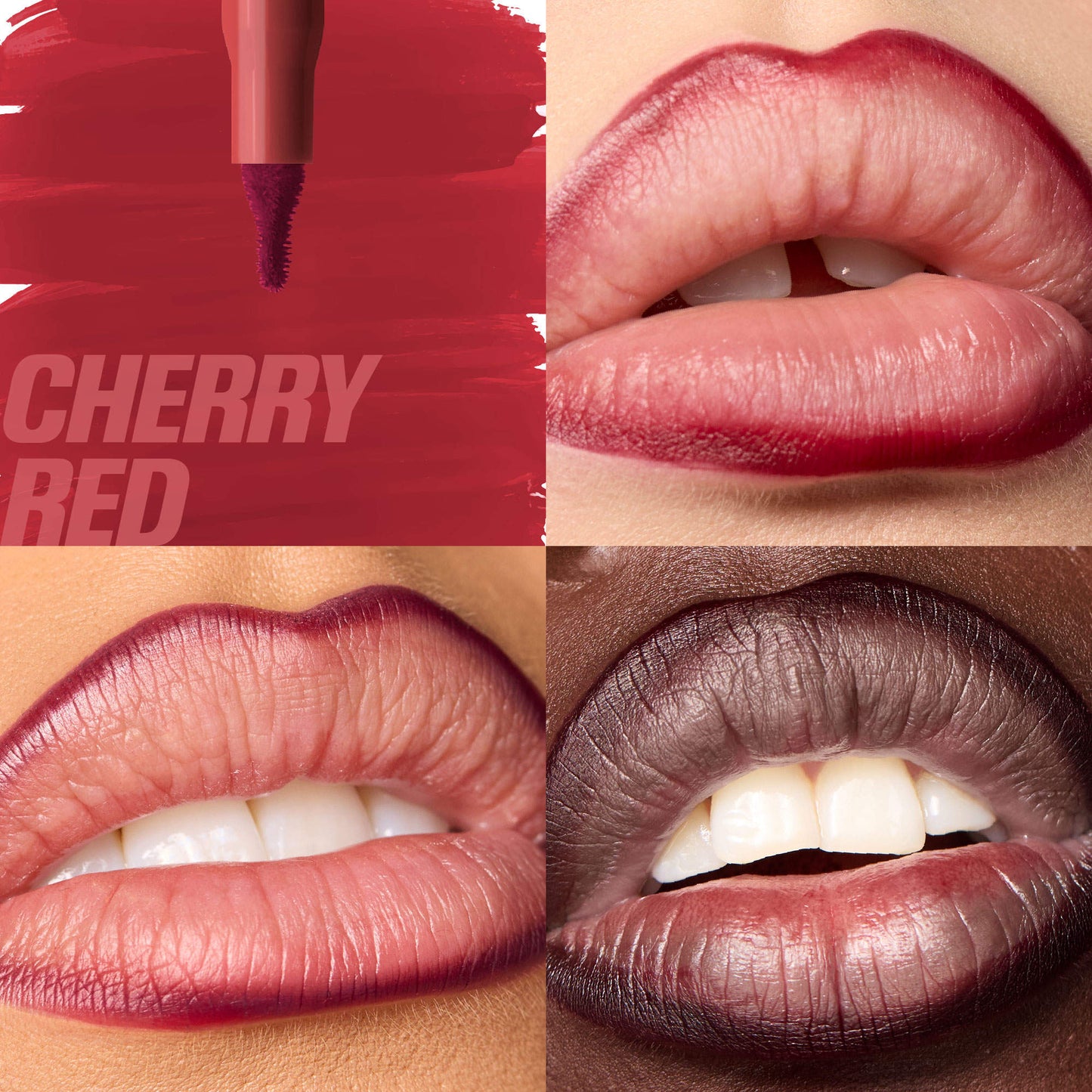 HUDA BEAUTY
Lip Contour Lip Stain - Crayon à lèvres - Ref: Cherry Red