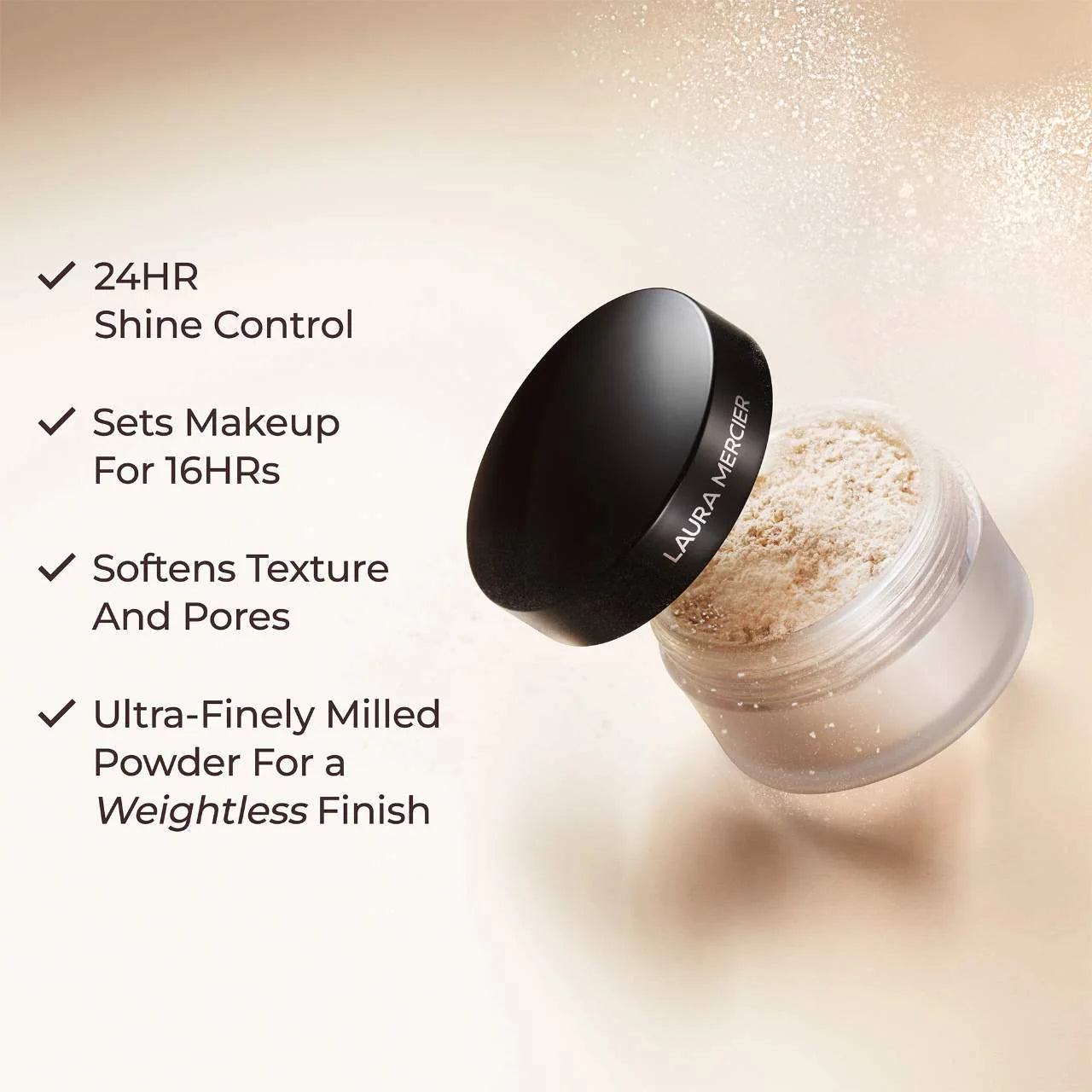 Laura Mercier 
Mini Artistry Icons Loose Powder and Eyeshadow Set