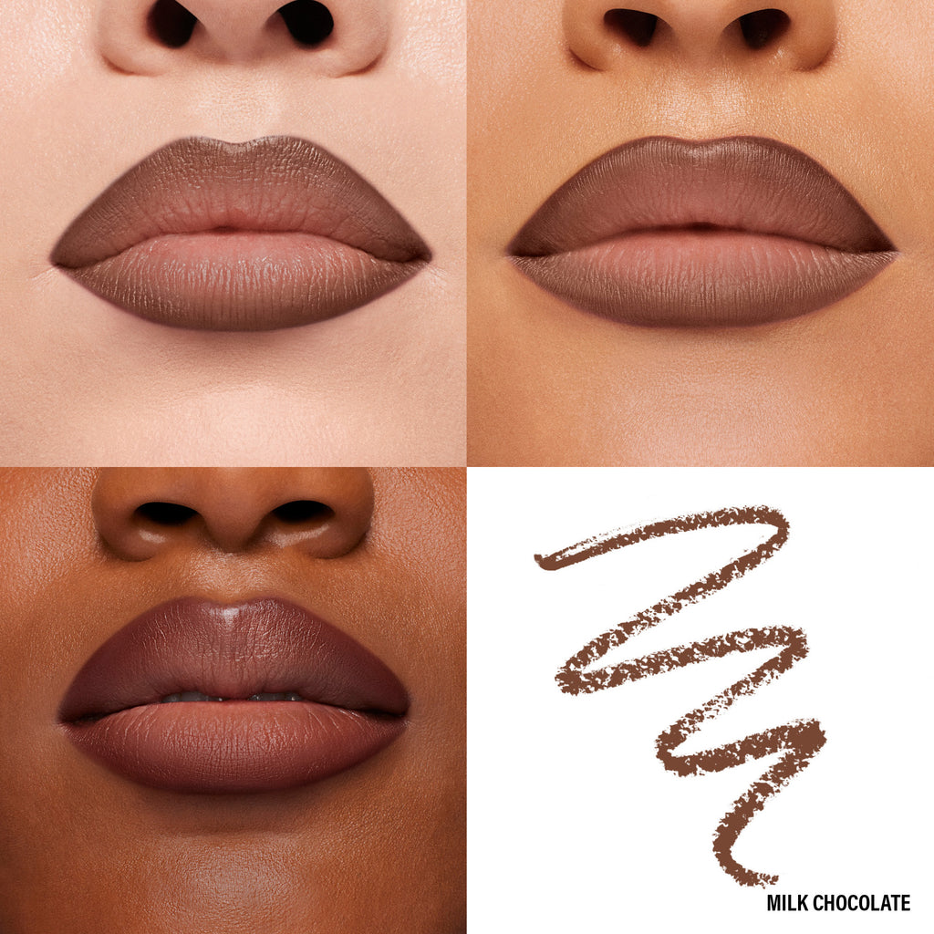 MAKEUP BY MARIO Ultra Suede® Sculpting Lip Pencil - MILK CHOCOLATE