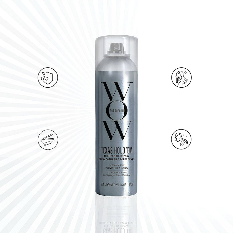 COLOR WOW
Texas Hold'em - Spray capillaire forte tenue 234ml