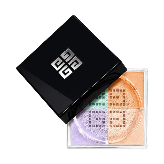 Givenchy 
Mini poudre libre illuminante et correctrice de couleur Prisme Libre "Mousseline Acidulee"