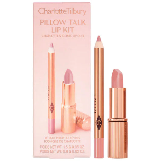 Charlotte Tilbury 
Mini Pillow Talk Lipstick & Liner Set - Pillow Talk Fair