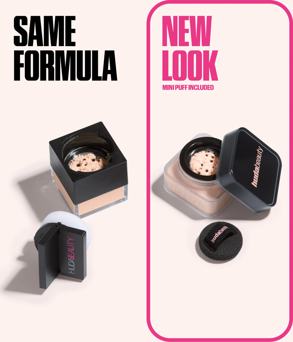 Huda Beauty MINI EASY BAKE LOOSE BAKING & SETTING POWDER - Cherry Blossom Cake