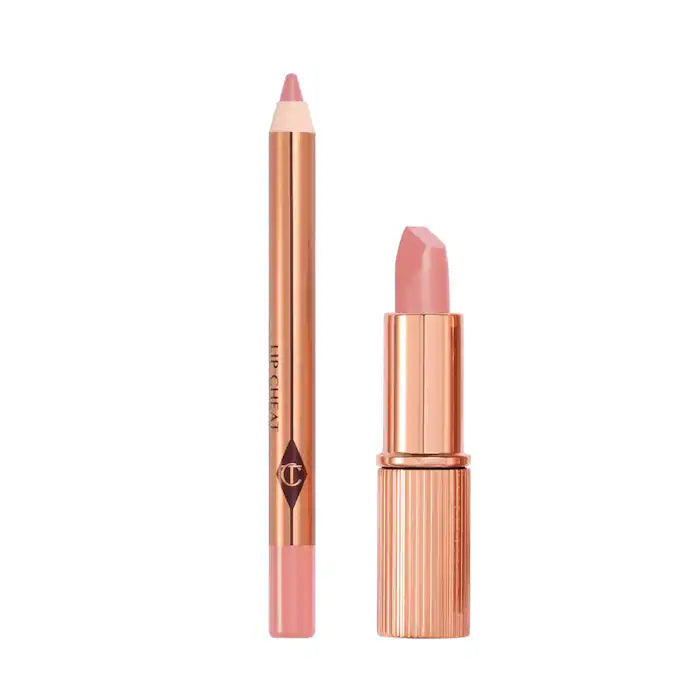 Charlotte Tilbury 
Mini Pillow Talk Lipstick & Liner Set - Pillow Talk Fair