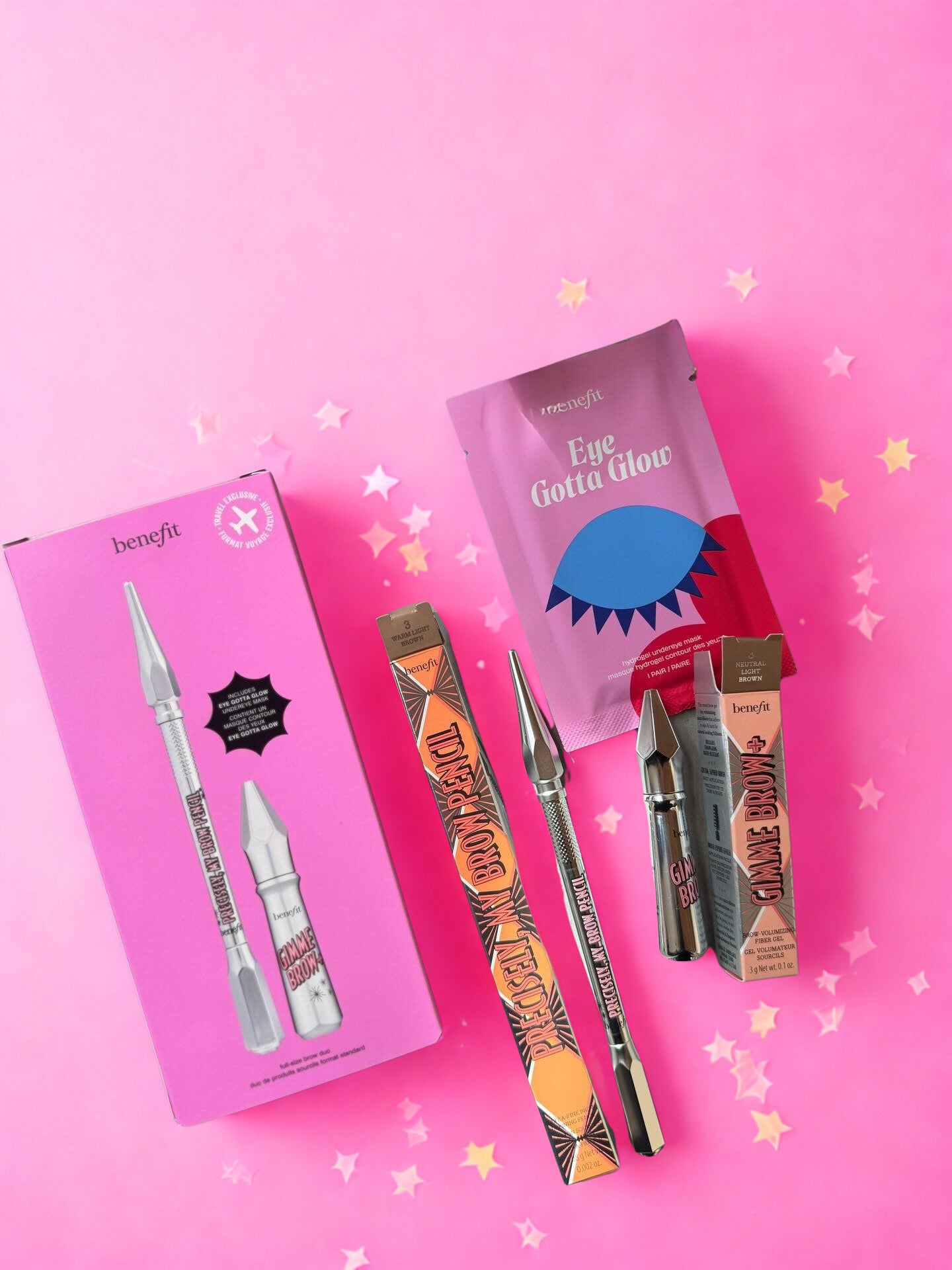 BENEFIT COSMETICS
Brow Voyage Set: Precisely My Brow Pencil & Gimme Brow
