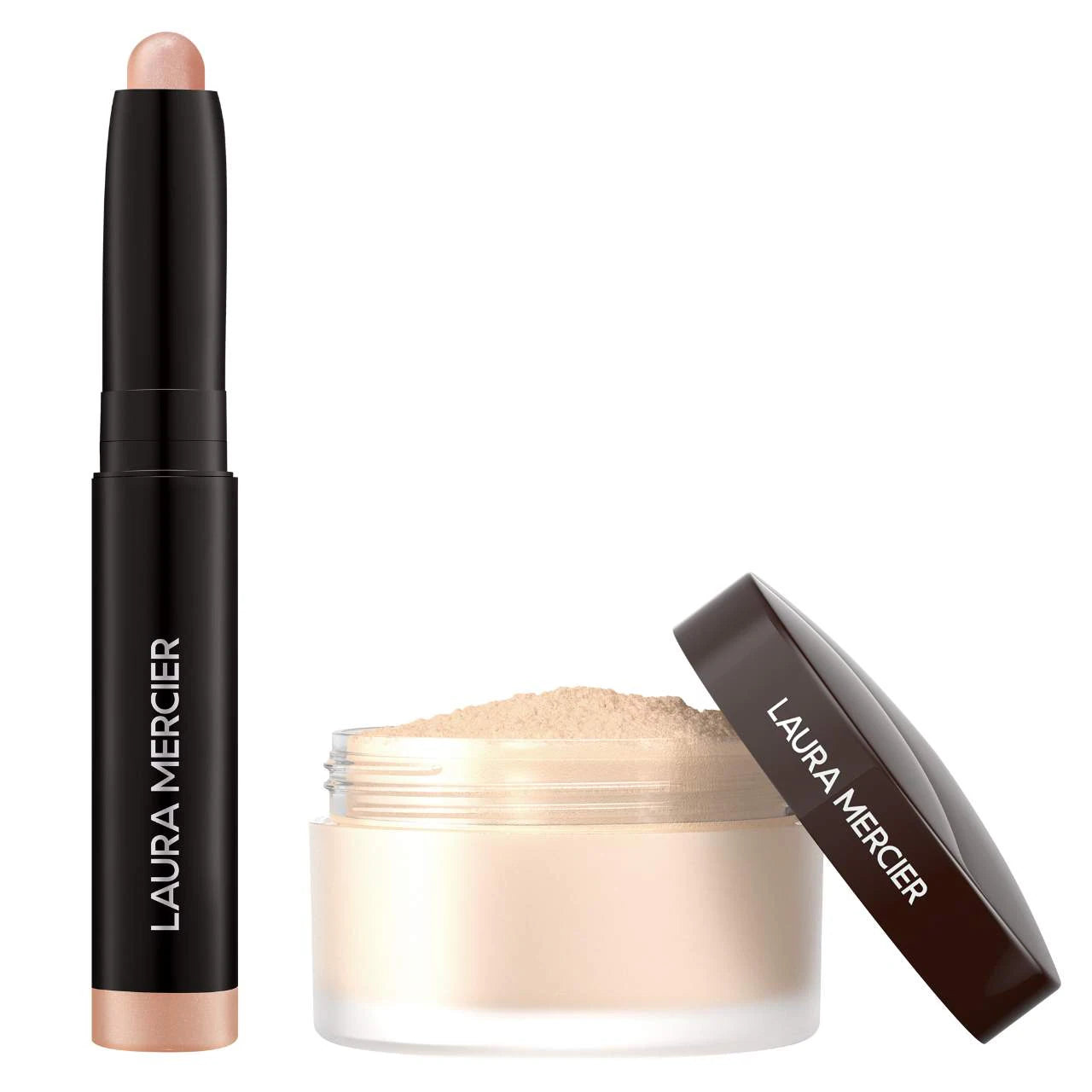 Laura Mercier 
Mini Artistry Icons Loose Powder and Eyeshadow Set