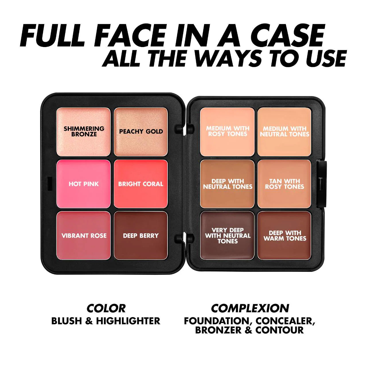 MAKE UP FOR EVER
HD Skin Face Essentials - Palette teint tropchic