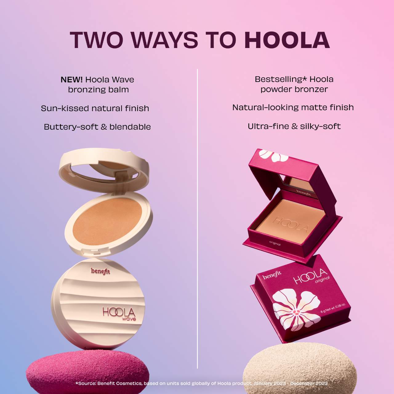 Benefit Cosmetics 
Hoola Wave Cream Bronzer Balm "Medium"