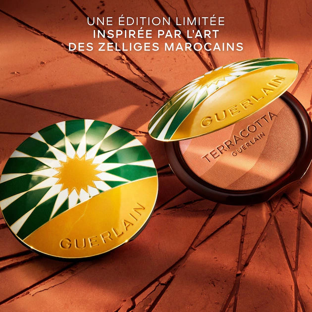 GUERLAIN Terracotta Summer Glow - La Poudre Éclat Bonne Mine Naturelle - Édition Limitée