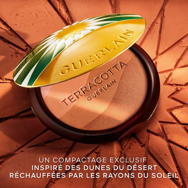 GUERLAIN Terracotta Summer Glow - La Poudre Éclat Bonne Mine Naturelle - Édition Limitée