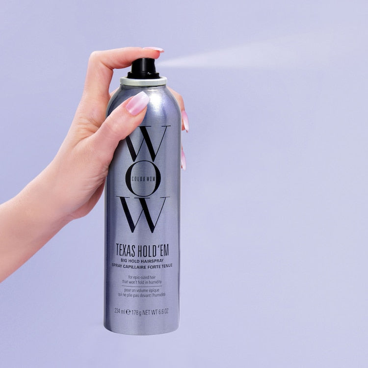 COLOR WOW
Texas Hold'em - Spray capillaire forte tenue 234ml
