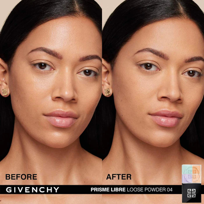Givenchy 
Mini poudre libre illuminante et correctrice de couleur Prisme Libre "Mousseline Acidulee"