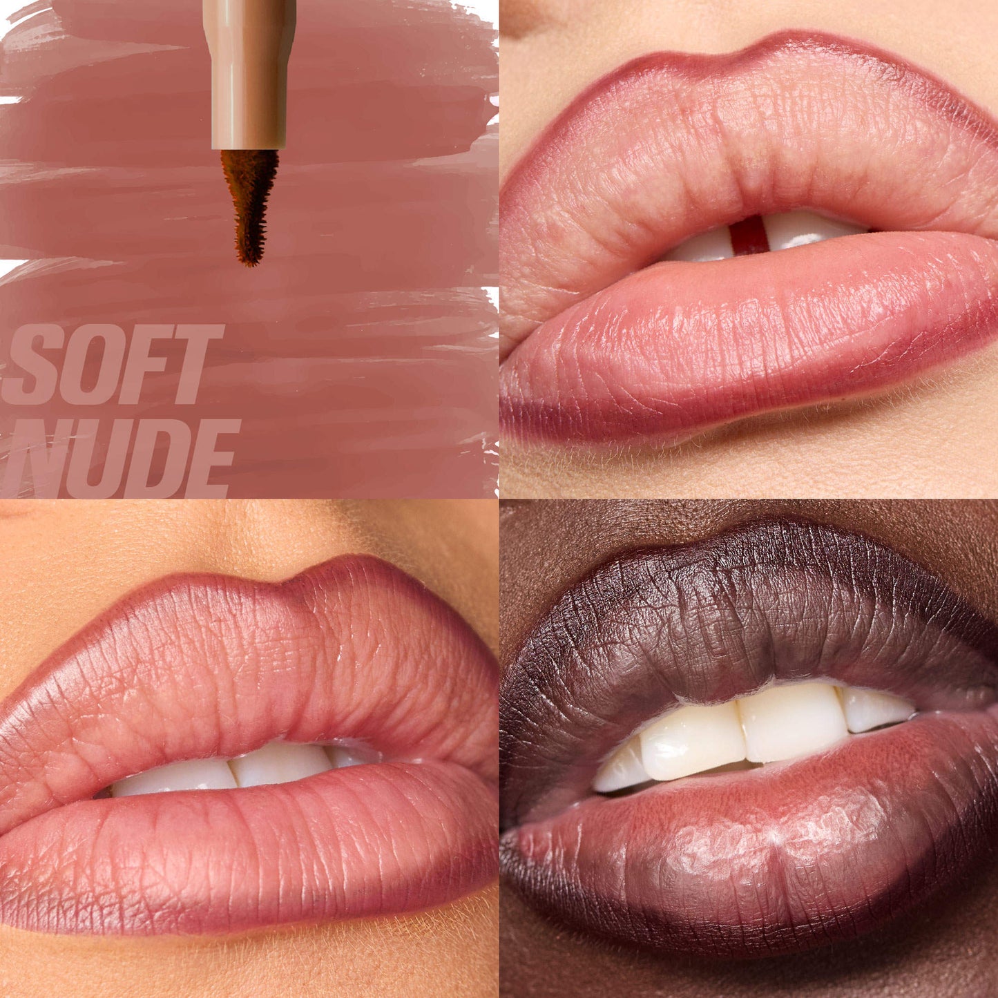 HUDA BEAUTY
Lip Contour Lip Stain - Crayon à lèvres - Ref: Soft Nude