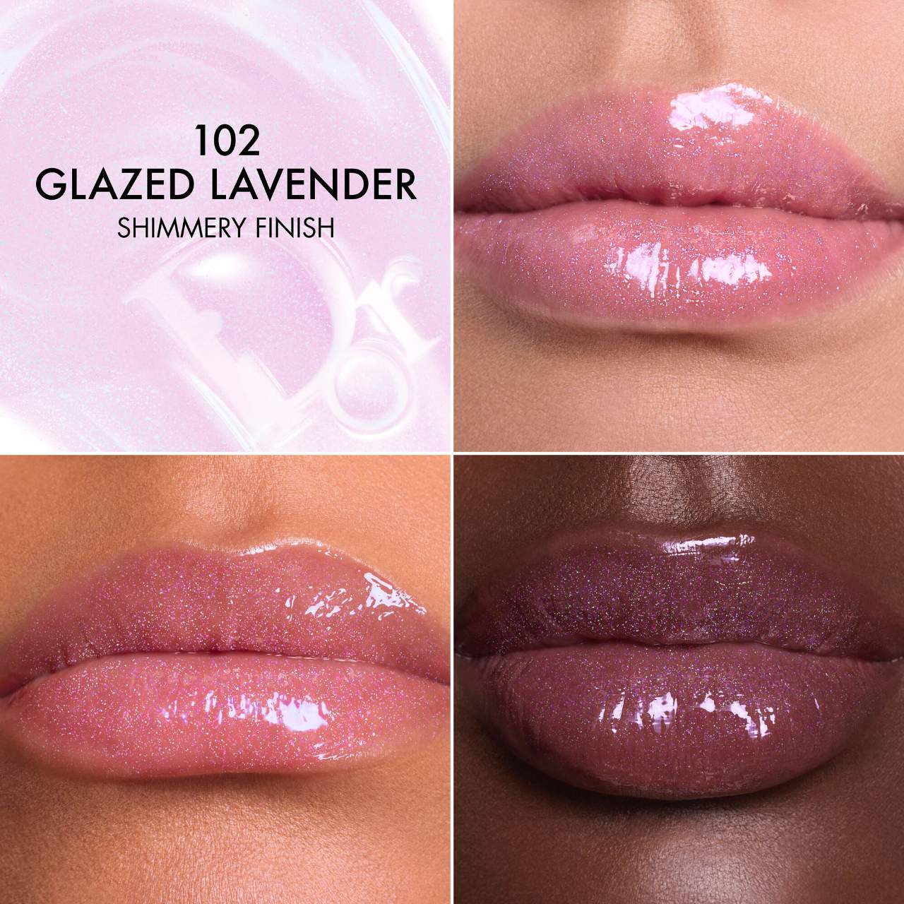Dior Addict Lip Glow Butter - Glazed Lavender