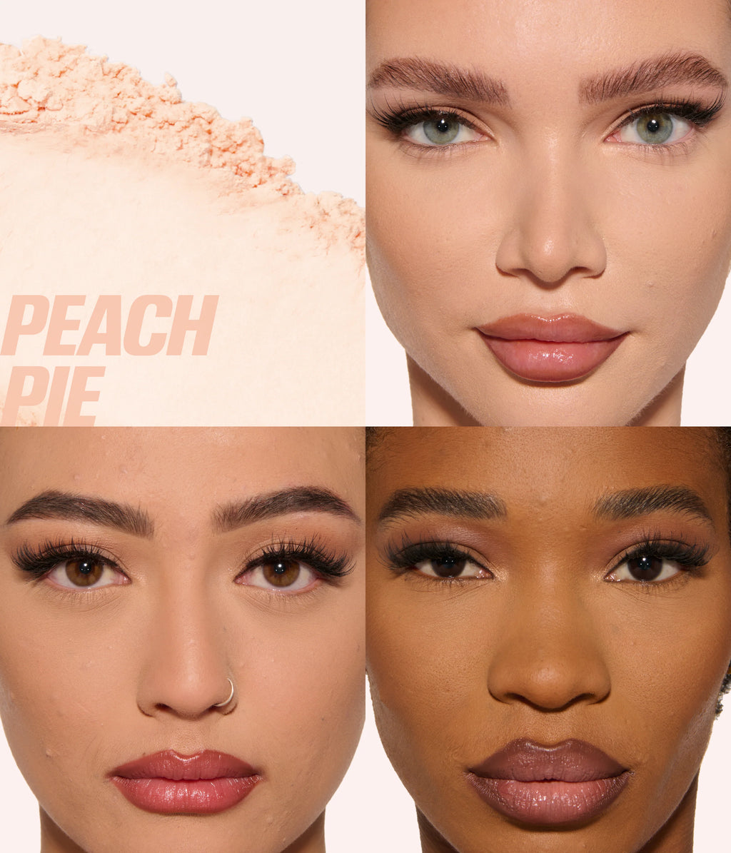 Huda Beauty MINI EASY BAKE LOOSE BAKING & SETTING POWDER - Peach Pie