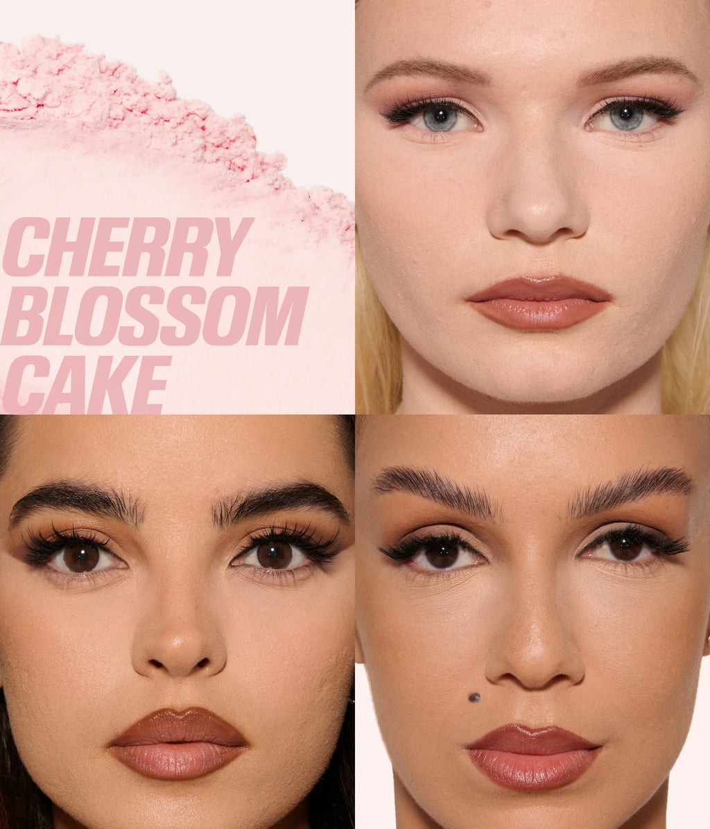 Huda Beauty MINI EASY BAKE LOOSE BAKING & SETTING POWDER - Cherry Blossom Cake