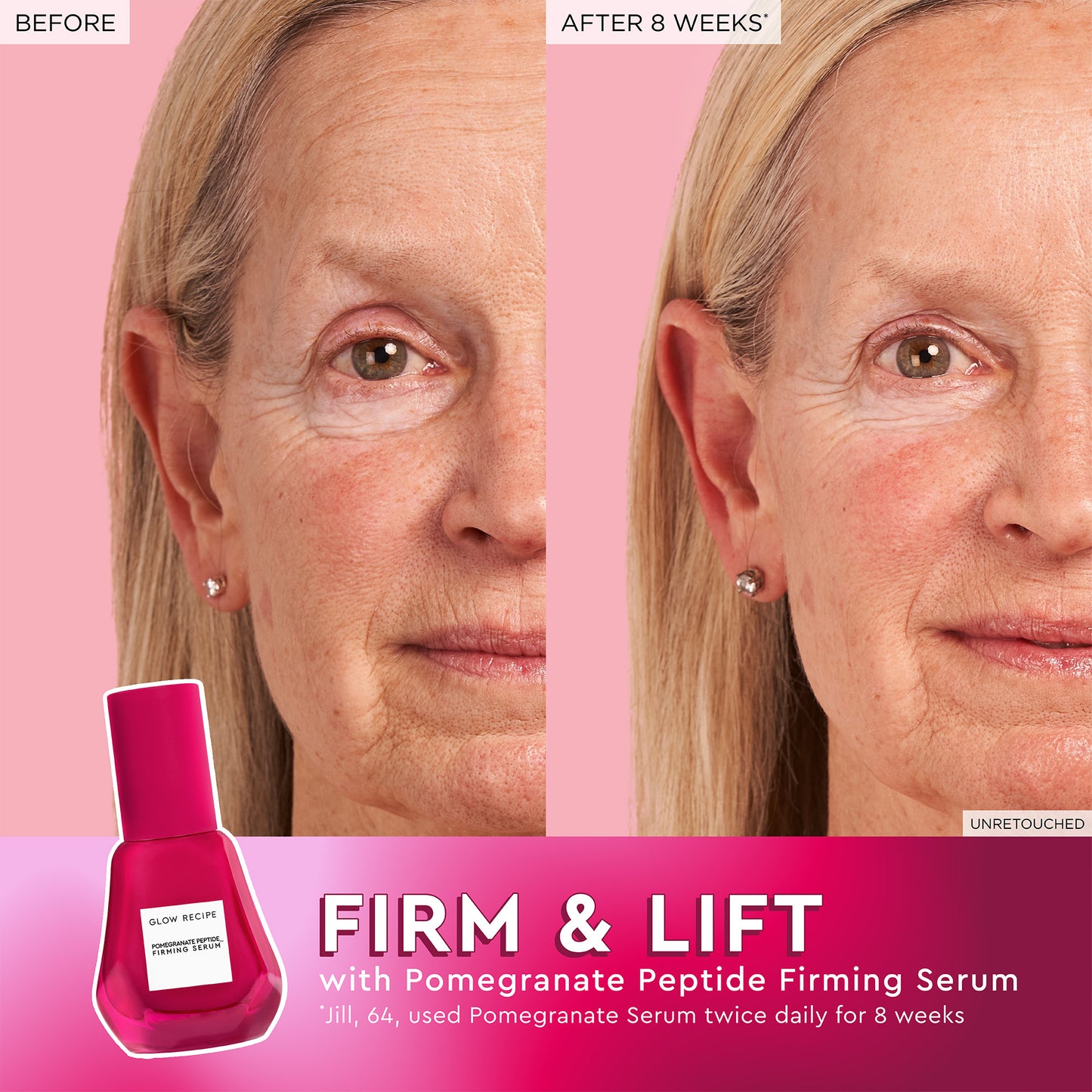 GLOW RECIPE
Pomegranate Peptide - Sérum Raffermissant 30ml