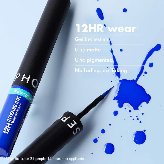 SEPHORA COLLECTION
Intense Ink Liner - Eyeliner liquide mat et intense "Deep black"