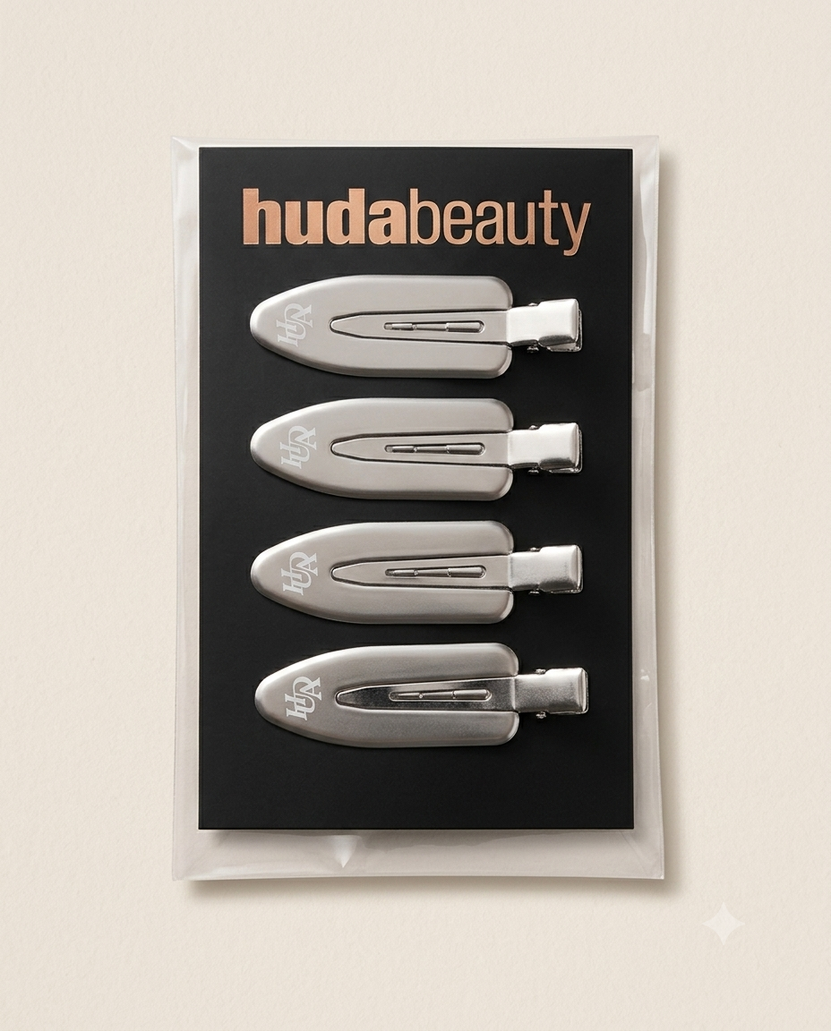 HUDA BEAUTY 4 Hair Clips Set