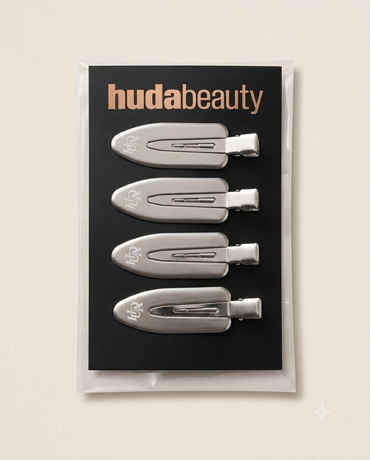 HUDA BEAUTY 4 Hair Clips Set