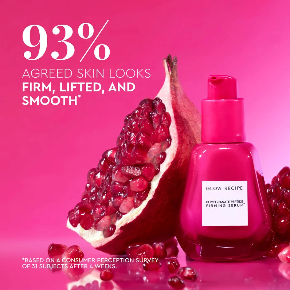 GLOW RECIPE
Pomegranate Peptide - Sérum Raffermissant 30ml