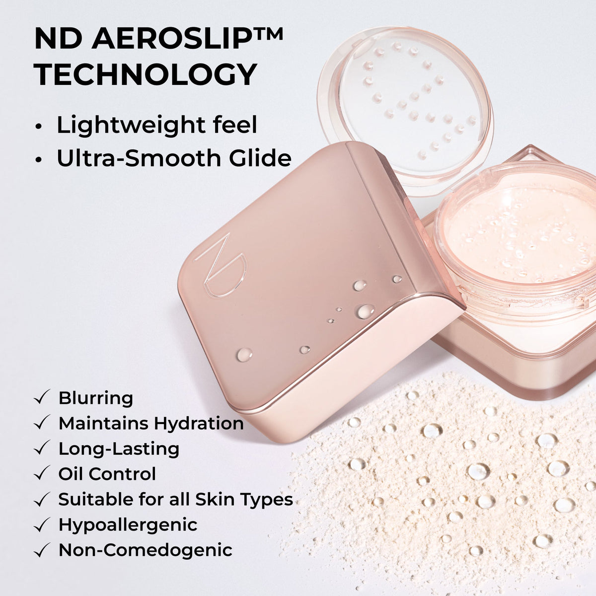 NATASHA DENONA HY-GLAM™ Setting Powder - Poudre translucide