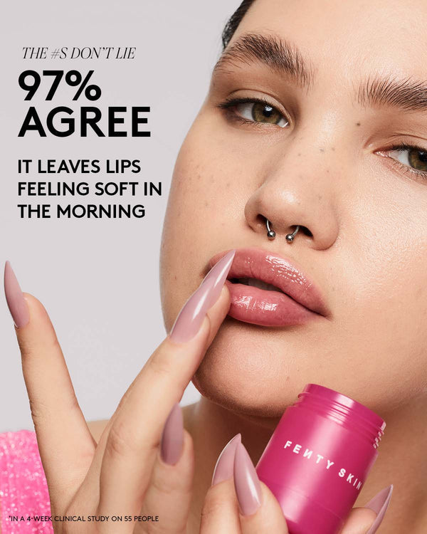 FENTY SKIN
Plush Puddin' - Masque pour les lèvres repulpant et réparateur #Kalahari Melon
