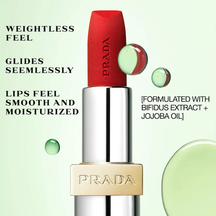 Prada 
Monochrome Hyper Matte Lipstick - MAHOGANY