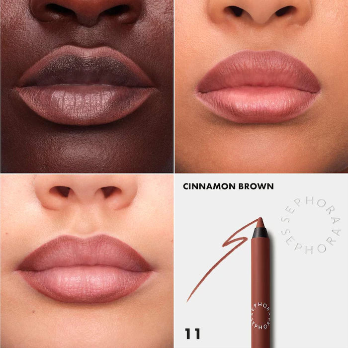 SEPHORA COLLECTION 
Lip liner longue tenue sans transfert "11 Cinnamon Brown"