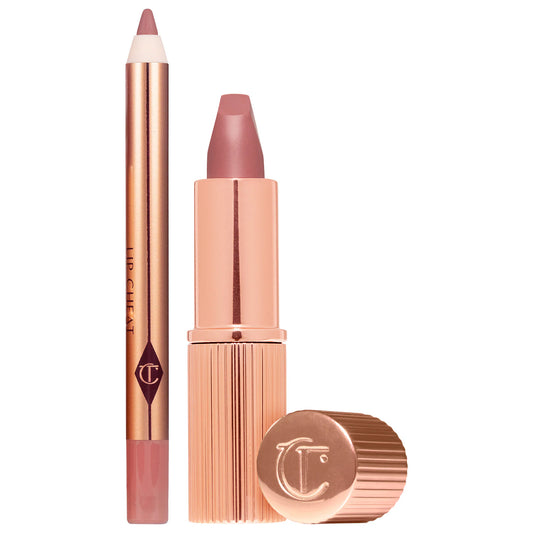 Charlotte Tilbury
Mini Pillow Talk Lipstick & Liner Set tropchic