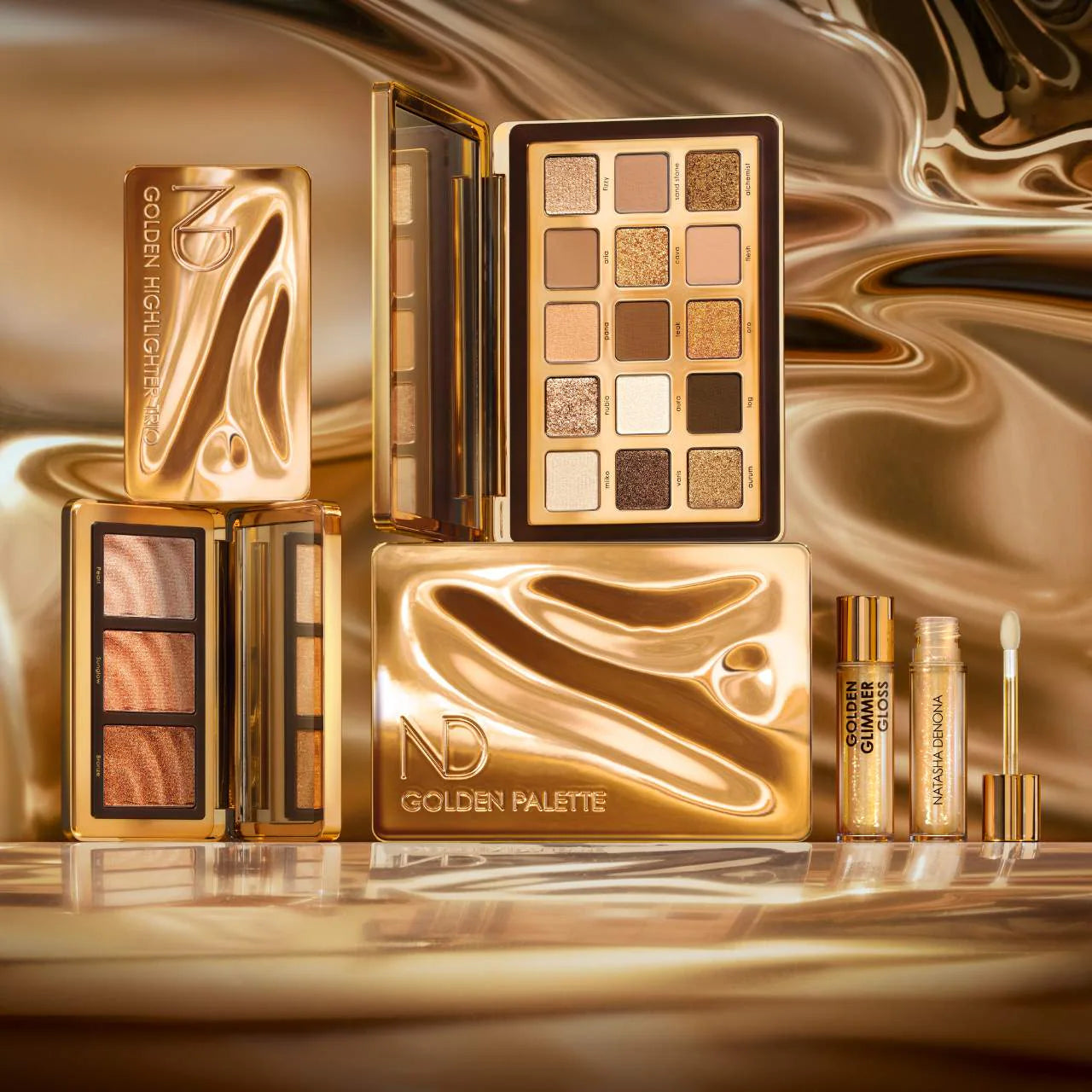 NATASHA DENONA
Golden Eyeshadow Palette tropchic