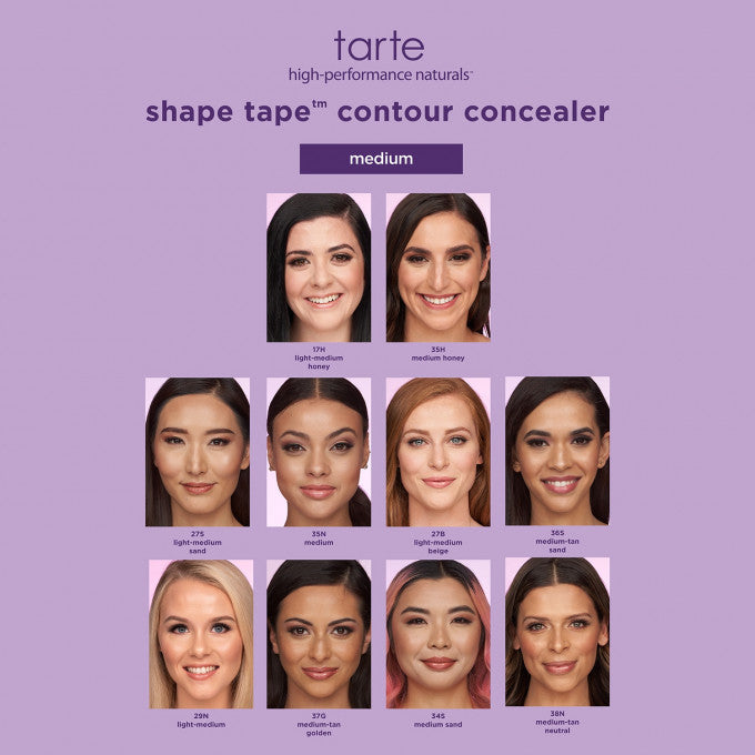 TARTE Shape Tape Contour Concealer Anticernes Matte tropchic