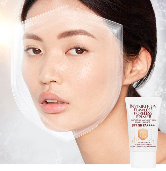 INVISIBLE UV FLAWLESS PORELESS PRIMER SPF 50 Charlotte Tilbury tropchic